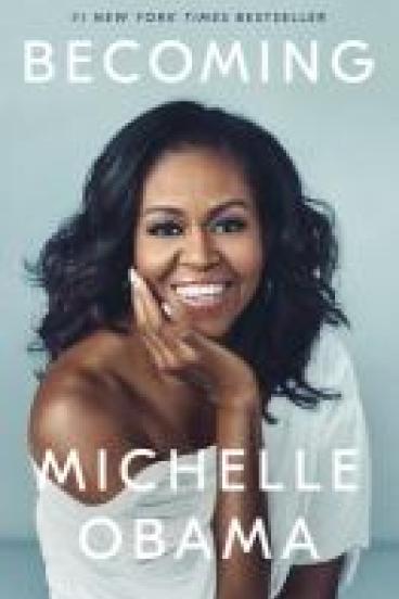 book cover for Becoming by Michelle Obama