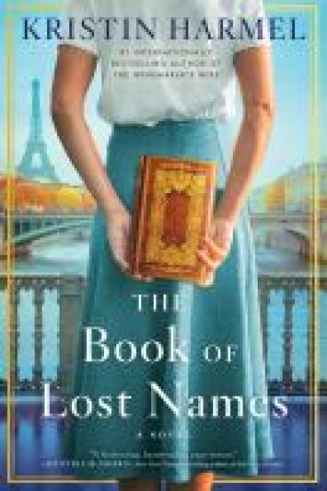 book cover for The Book of Lost Names by Kristin Harmel