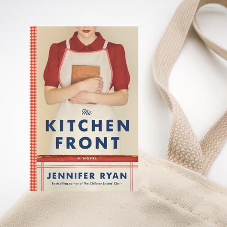 book cover for Kitchen Front by Jennifer Ryan