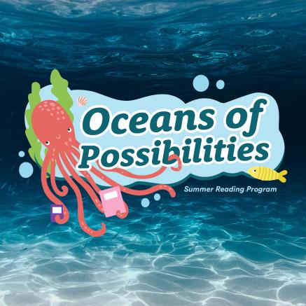 Summer Reading 2022 - Oceans of Possibilities Logo - Square