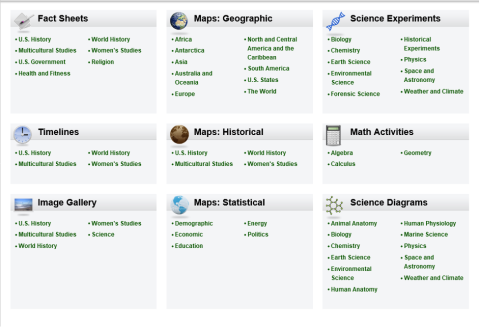 Home Page of the Curriculum Resource Center