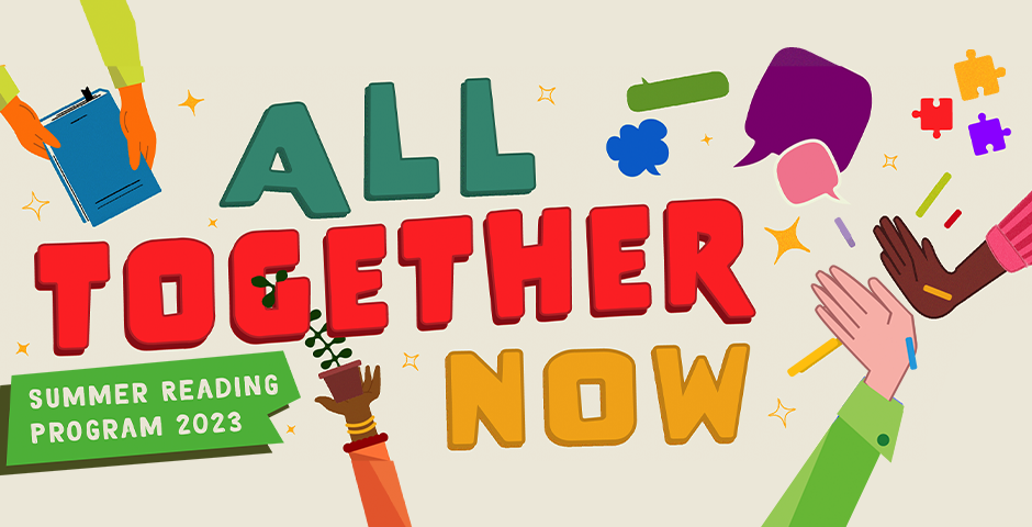 All Together Now - Summer Reading 2023 Logo