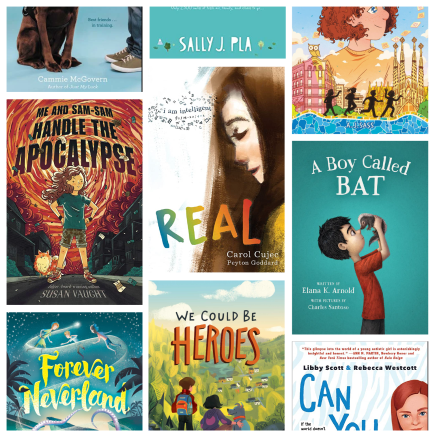 Book covers from the Autism Acceptance Reading List